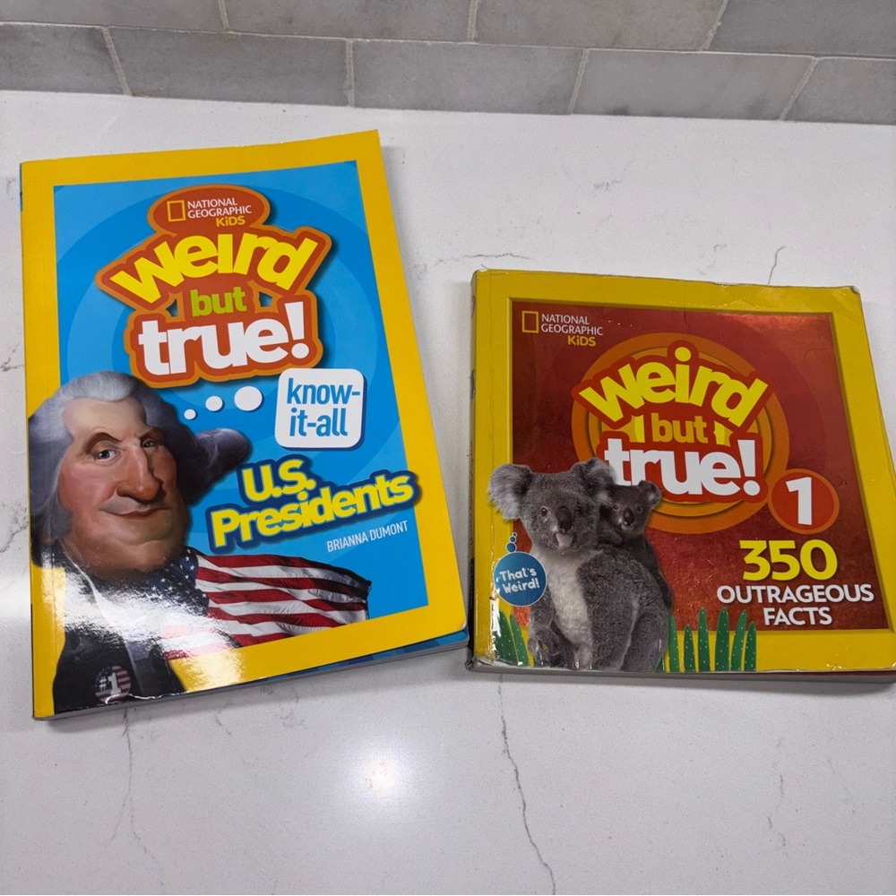 National Geographic Kids Weird But True Books